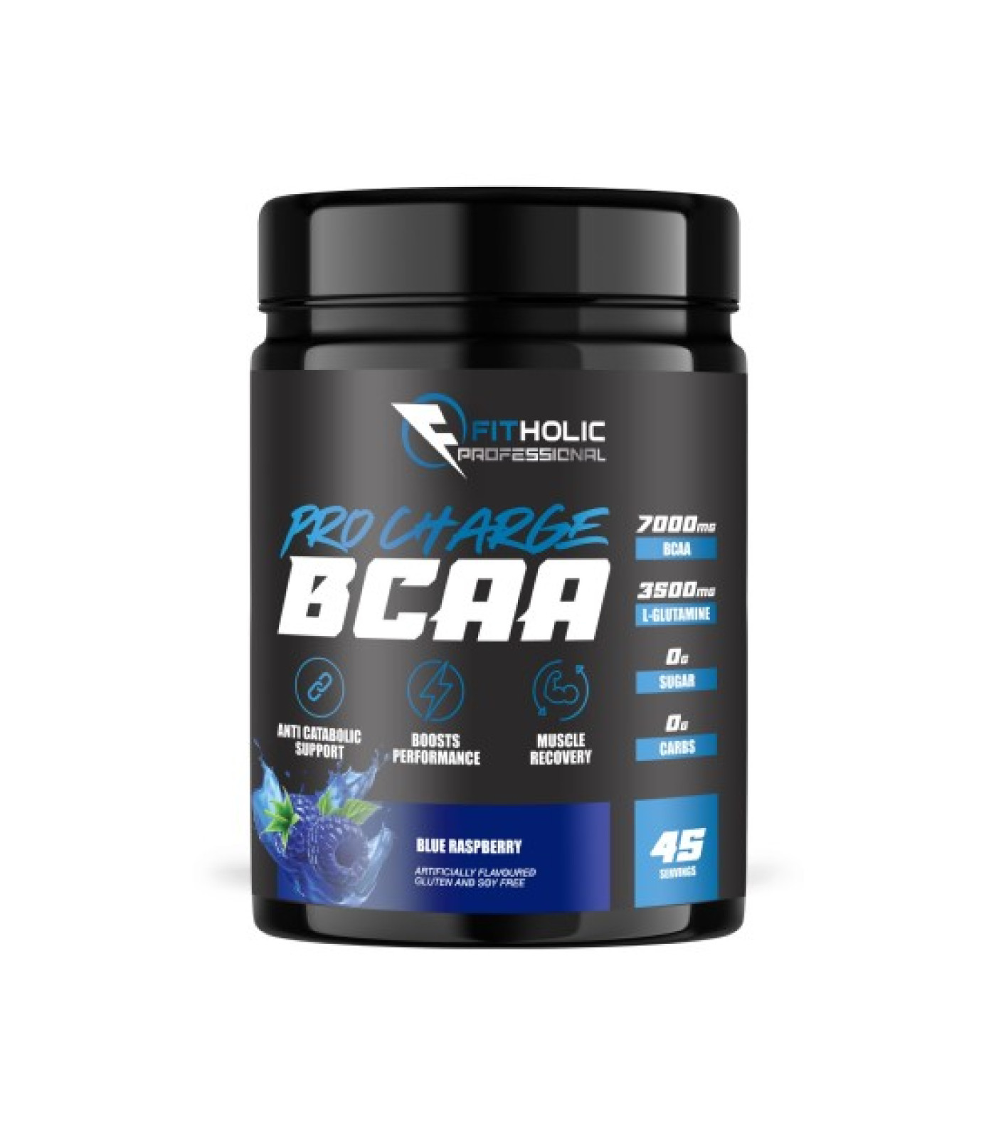 Fitholic Professional Pro Charge BCAA 720 гр / 45 дози